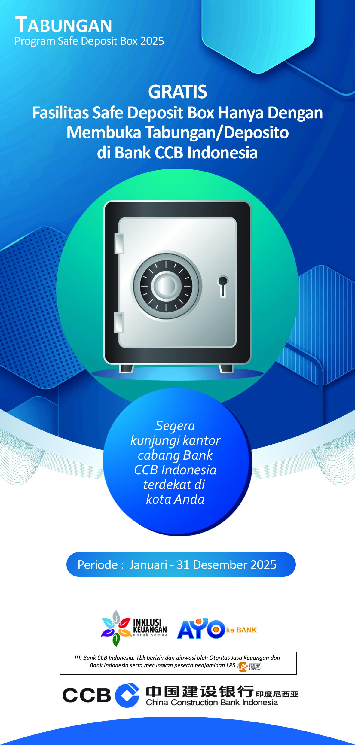 Brosur Save Deposit Box