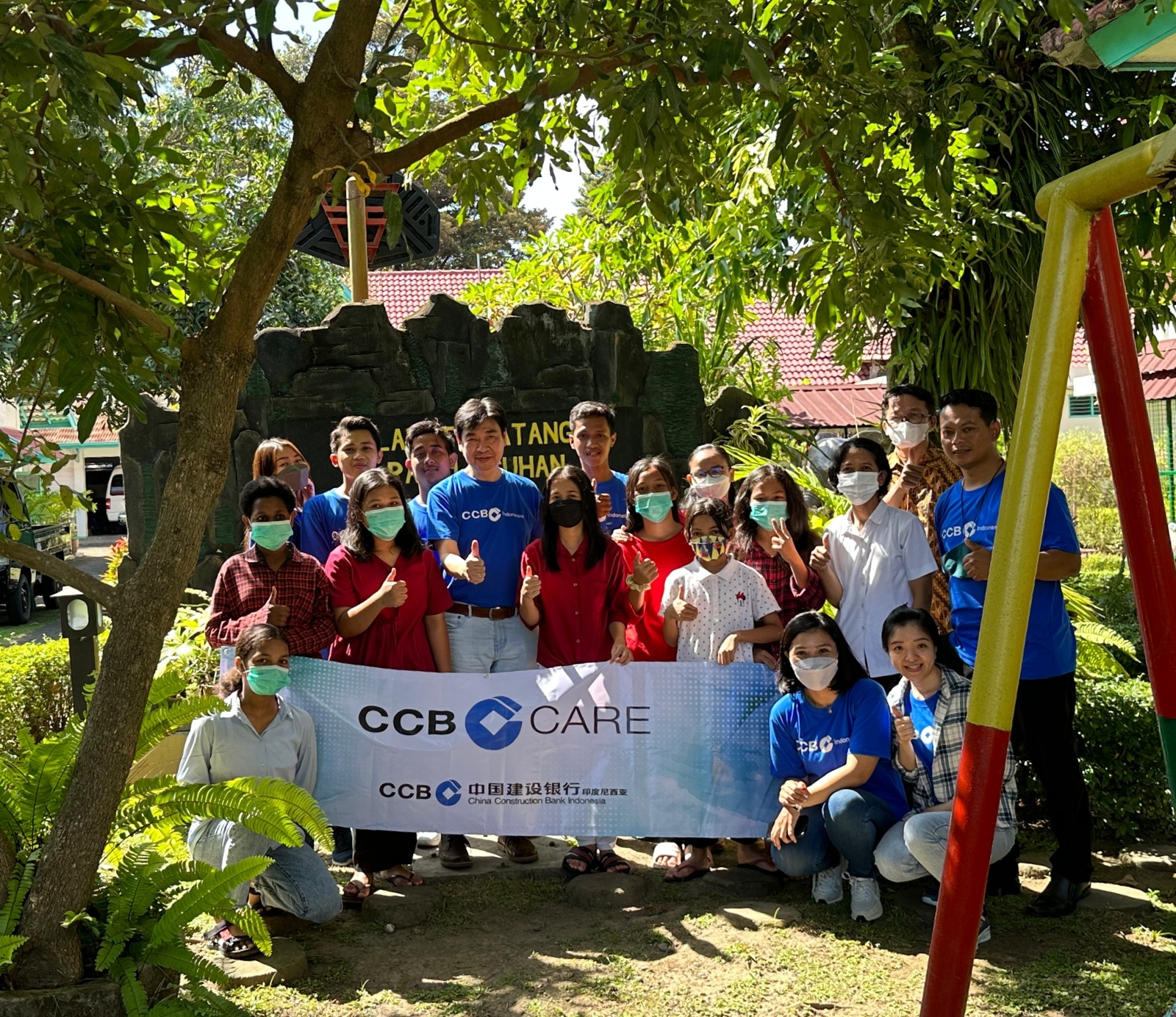 CCB Indonesia Care - Bantuan Sosial ke Panti Asuhan Santa Maria