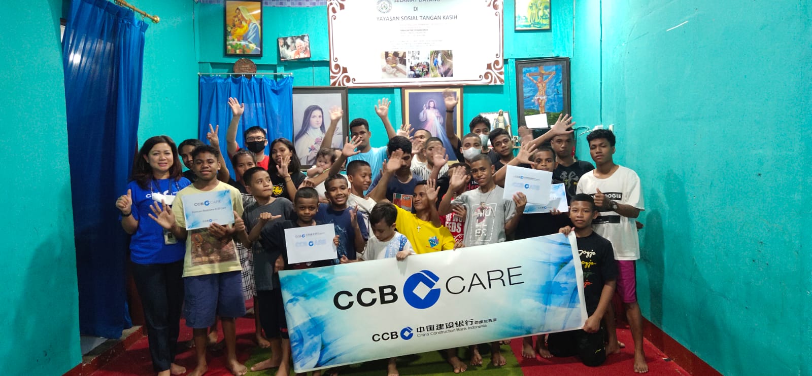 CCB Indonesia Care - Bantuan Pendidikan Panti Asuhan Tangan Kasih