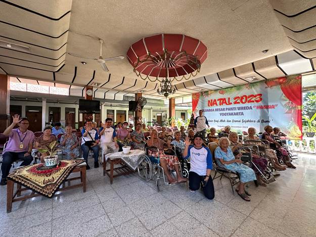 Social Visit to Nursing House Hana in Yogyakarta