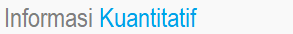 title informasi kuantitatif